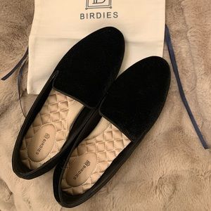 *NEW* Birdies Black Velvet Slippers - Sz 8.5